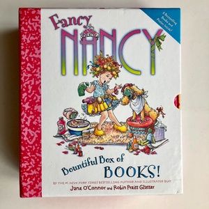 Fancy Nancy Bountiful Box of Books Hardcover Box Set of 6 by Jane O'Connor